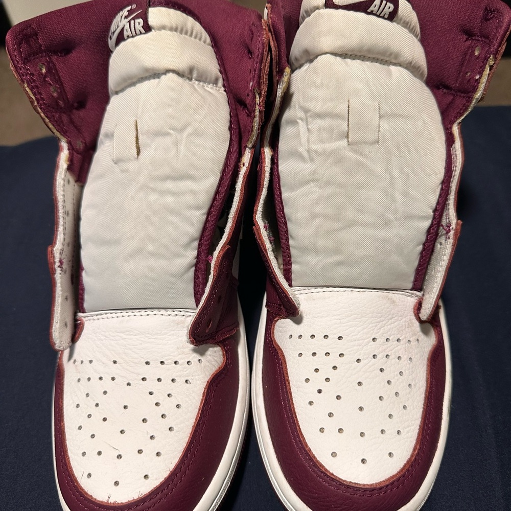 Nike Air Jordan 1 ‘Bordeaux’ OG Hi Worn 1x Size 1